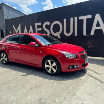 GM-CRUZE HB SPORT LT 1.8 16V FlexP. 5p AUT 2013 – VERMELHO – FLEX