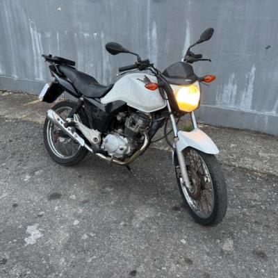 HONDA CG 125 CARGO ES 2012 – BRANCA – GASOLINA