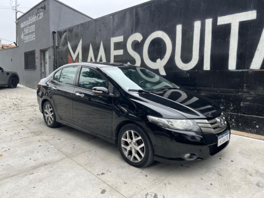 Foto ilustrativa 1 - HONDA CITY EX 1.5 2012 – PRETO – FLEX