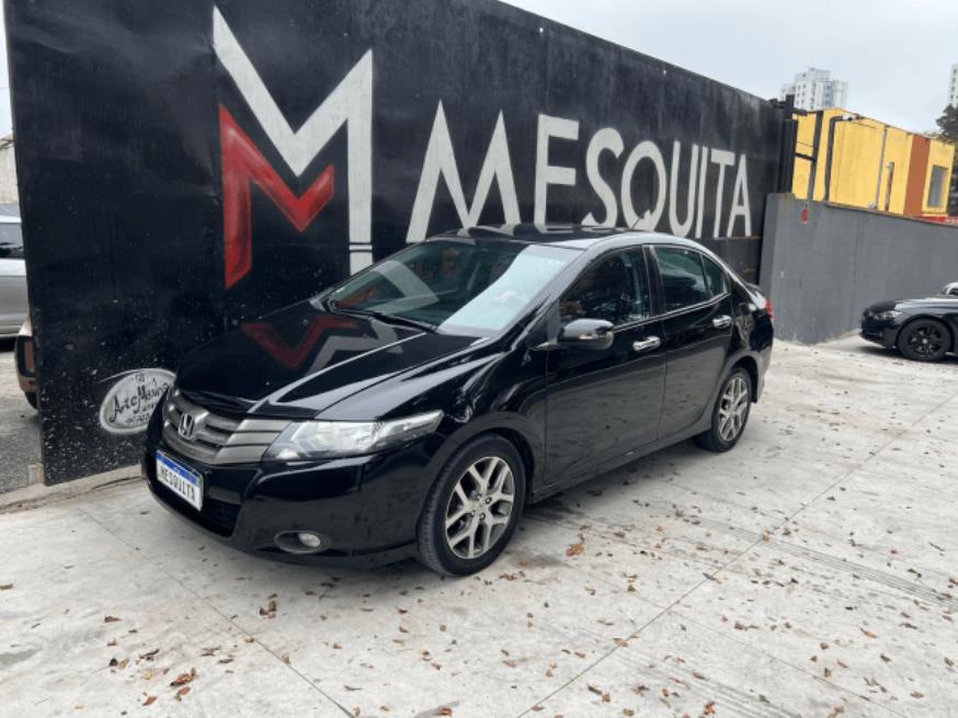 Foto ilustrativa 3 - HONDA CITY EX 1.5 2012 – PRETO – FLEX