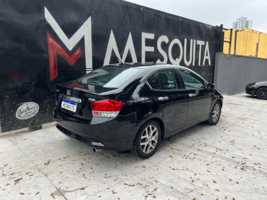 Foto ilustrativa 4 - HONDA CITY EX 1.5 2012 – PRETO – FLEX