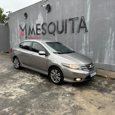 HONDA CITY EX 1.5 AT 2014 – CINZA – FLEX