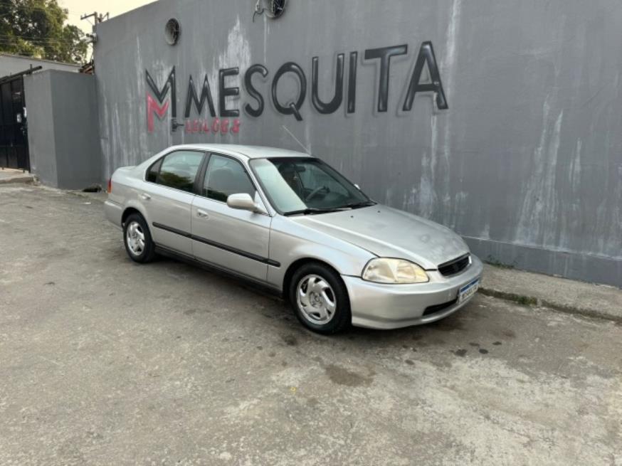Foto ilustrativa 1 - HONDA CIVIC LX 1.6 1998 – PRATA – GASOLINA