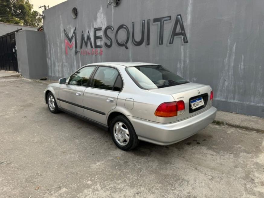 Foto ilustrativa 2 - HONDA CIVIC LX 1.6 1998 – PRATA – GASOLINA