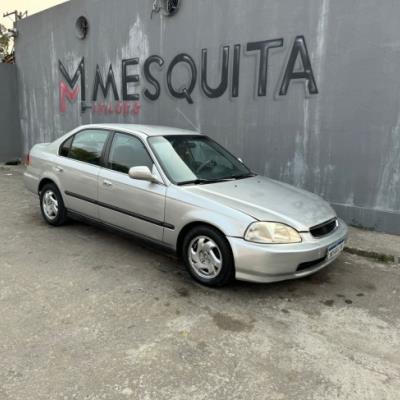 HONDA CIVIC LX 1.6 1998 – PRATA – GASOLINA