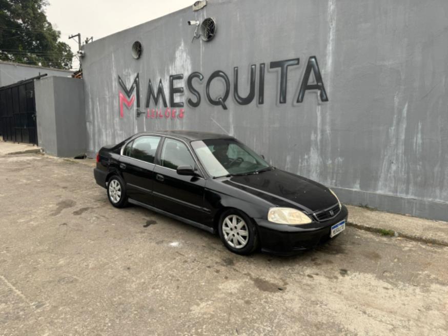 Foto ilustrativa 1 - HONDA CIVIC LX 1.6 2000 – PRETO – GASOLINA