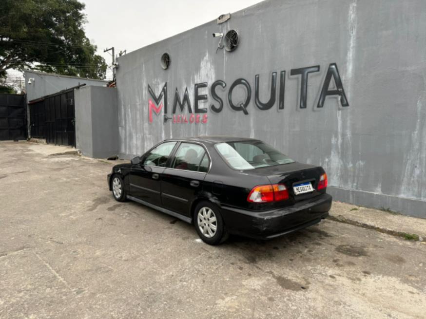 Foto ilustrativa 2 - HONDA CIVIC LX 1.6 2000 – PRETO – GASOLINA