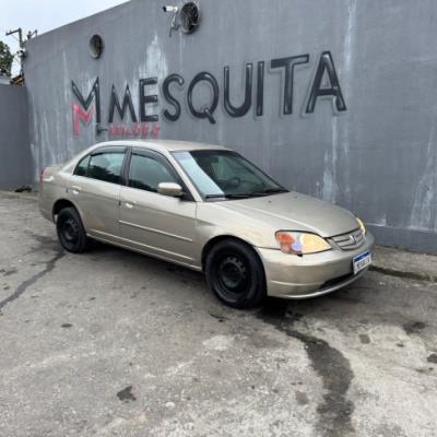 HONDA CIVIC LX 1.6 2002 – PRATA – GASOLINA