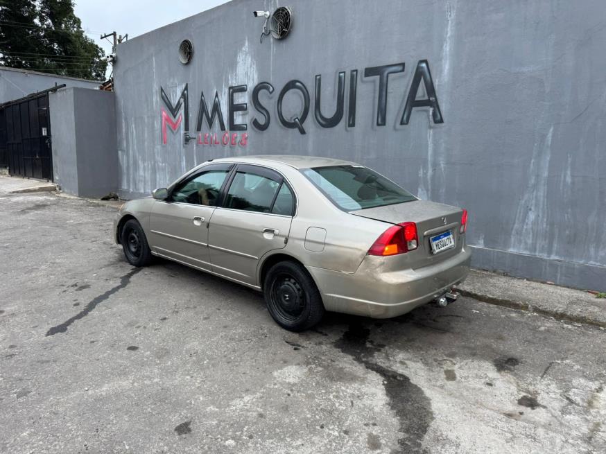 Foto ilustrativa 2 - HONDA CIVIC LX 1.6 2002 – PRATA – GASOLINA