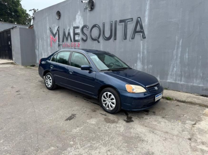 Foto ilustrativa 1 - HONDA CIVIC LX 1.7 2001 – AZUL – GASOLINA