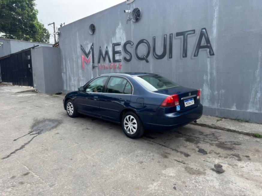 Foto ilustrativa 2 - HONDA CIVIC LX 1.7 2001 – AZUL – GASOLINA