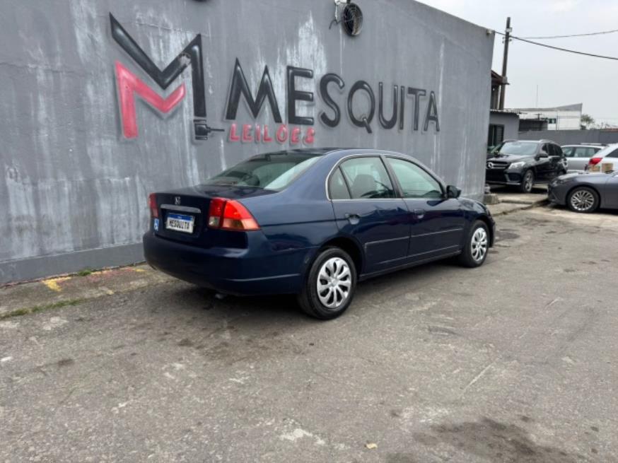 Foto ilustrativa 4 - HONDA CIVIC LX 1.7 2001 – AZUL – GASOLINA