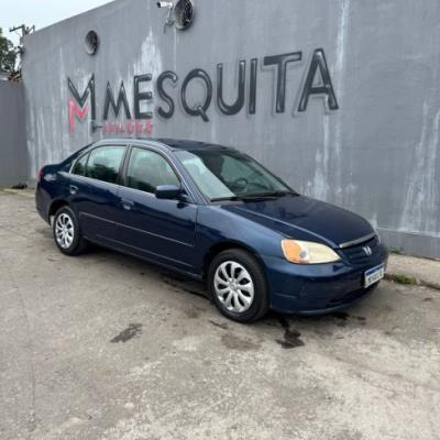HONDA CIVIC LX 1.7 2001 – AZUL – GASOLINA