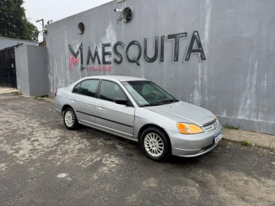 Foto ilustrativa 1 - HONDA CIVIC LX 1.7 2002 – PRATA – GASOLINA
