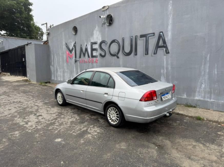 Foto ilustrativa 2 - HONDA CIVIC LX 1.7 2002 – PRATA – GASOLINA