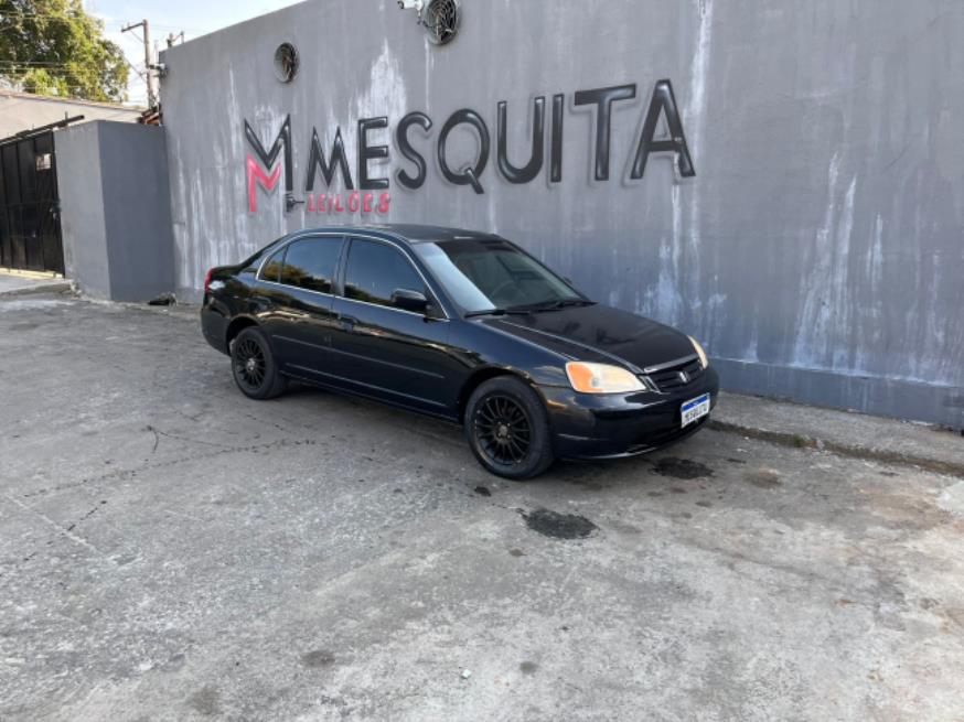 Foto ilustrativa 1 - HONDA CIVIC LX 1.7 AT 2002 – PRETO – GASOLINA