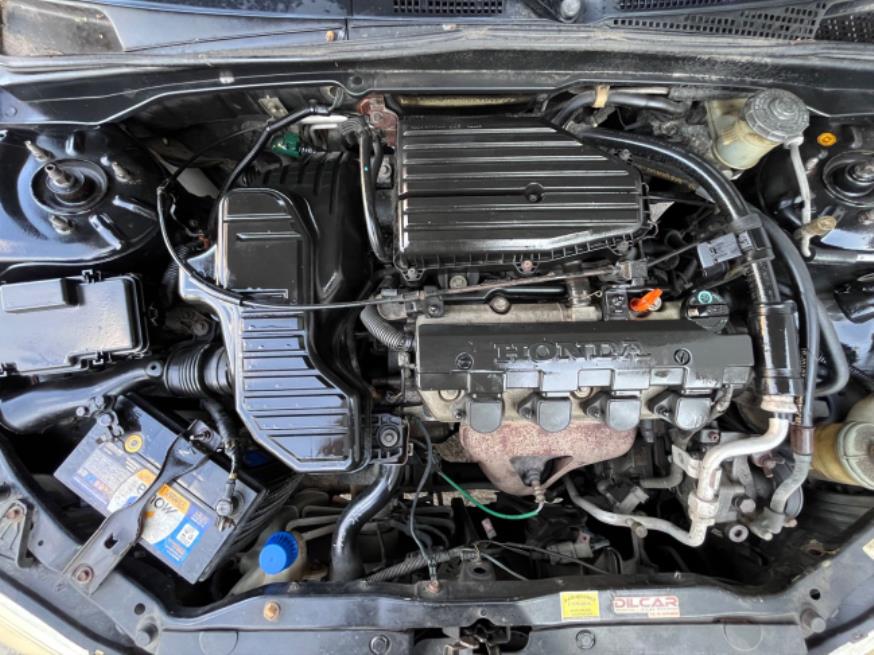 Foto ilustrativa 8 - HONDA CIVIC LX 1.7 AT 2002 – PRETO – GASOLINA