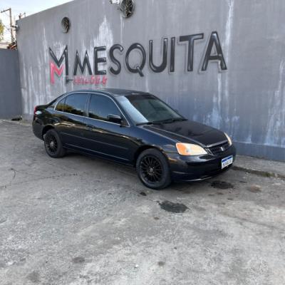 HONDA CIVIC LX 1.7 AT 2002 – PRETO – GASOLINA