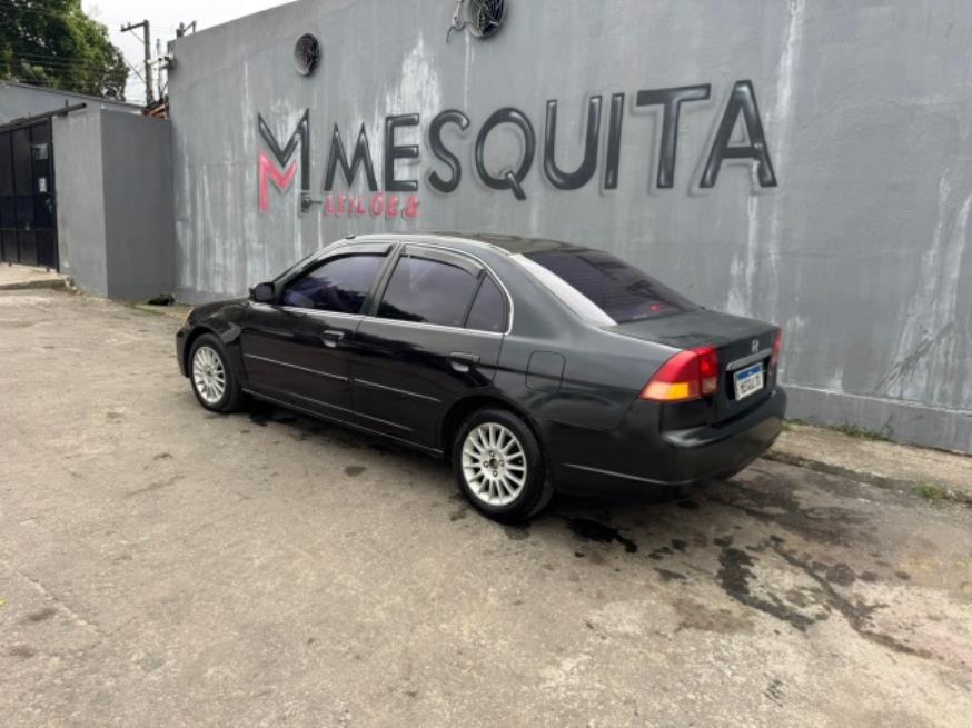 Foto ilustrativa 2 - HONDA CIVIC LX 2002 – PRETO – GASOLINA