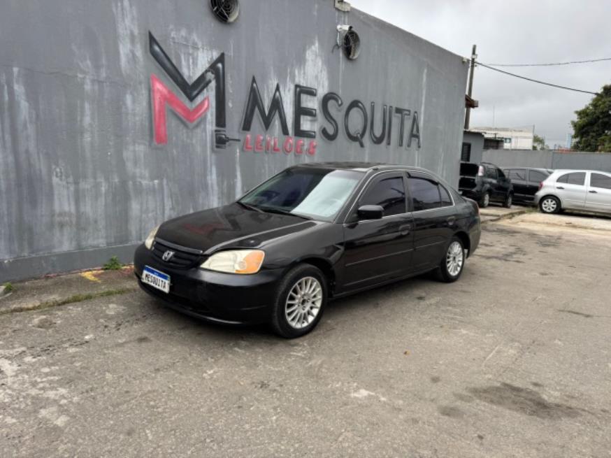Foto ilustrativa 3 - HONDA CIVIC LX 2002 – PRETO – GASOLINA