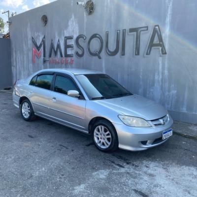 HONDA CIVIC LXL 2006 – PRATA – GASOLINA/ GNV
