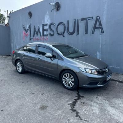 HONDA CIVIC LXL BLINDADO 2012 – CINZA – FLEX