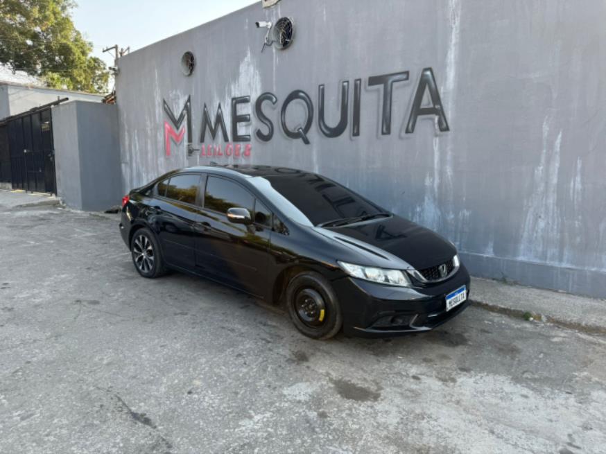 Foto ilustrativa 1 - HONDA CIVIC LXR 2016 AT – PRETO – FLEX/GNV