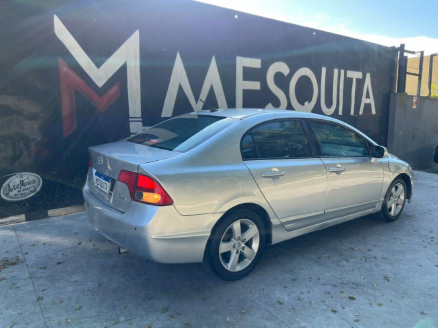 Foto ilustrativa 4 - HONDA CIVIC LXS 1.8 2008 – PRATA – FLEX