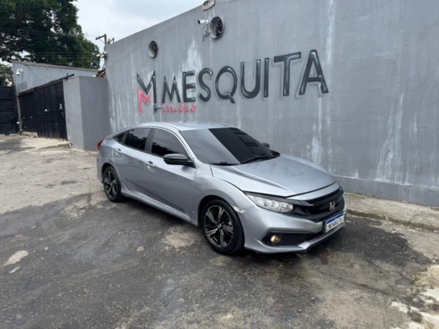 Foto ilustrativa 1 - HONDA CIVIC SEDAN SPORT 2.0 Flex 16V AUT.4p BLINDADO 2020 – PRATA – FLEX