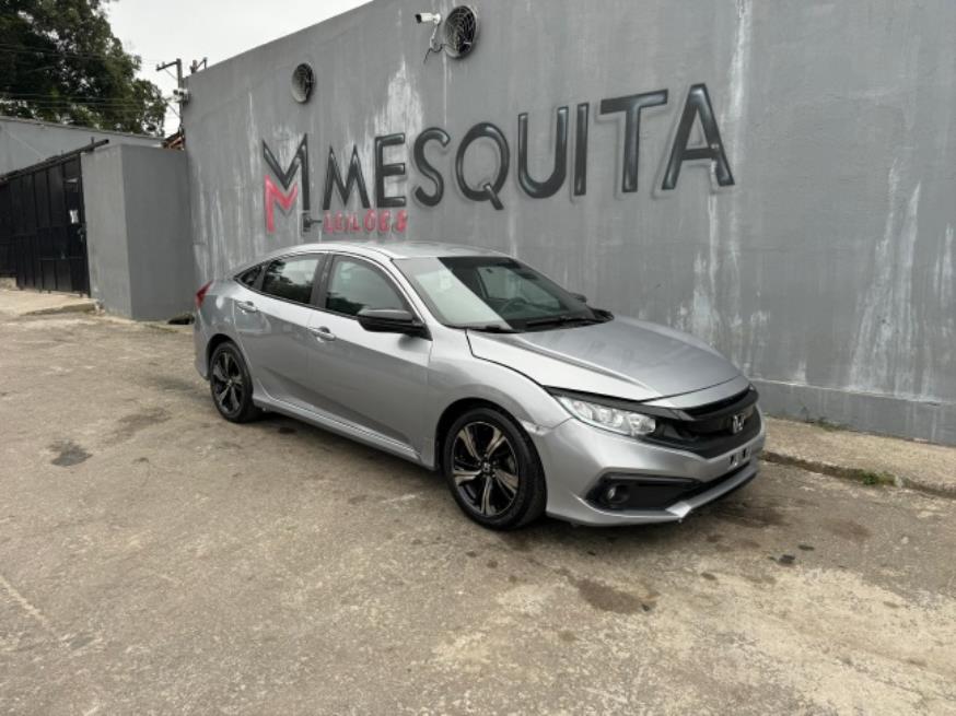 Foto ilustrativa 1 - HONDA CIVIC SPORT 2020 BLINDADO – PRATA – FLEX