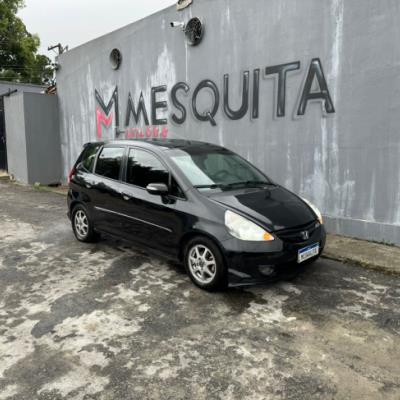 HONDA FIT EX 2007 – PRETO – GASOLINA