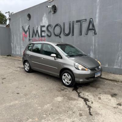 HONDA FIT LX 1.4 2006 -CINZA- GASOLINA