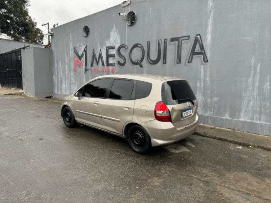 Foto ilustrativa 2 - HONDA FIT LXL 1.4 2007 – DOURADO – GASOLINA