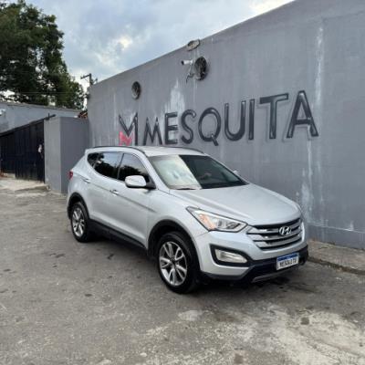 HYUNDAI SANTA FE 3.3 GLS V6 2014 BLINDADA – PRATA – GASOLINA