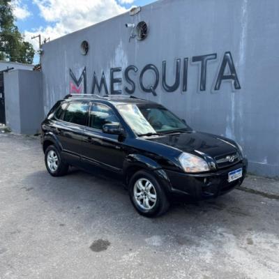 HYUNDAI TUCSON GLS 2.7 BLINDADA 2008 – PRETA – GASOLINA