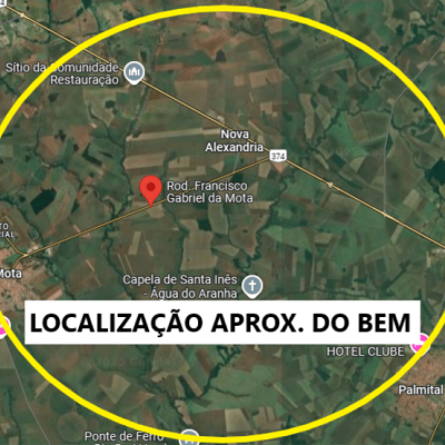 Imóvel industrial com A.T de 2 alqueires