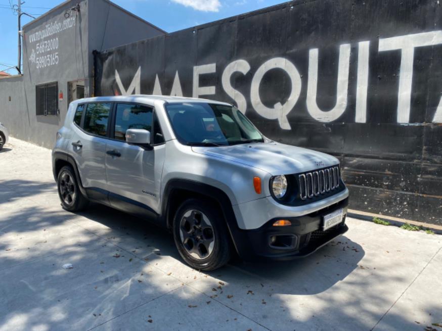 Foto ilustrativa 1 - JEEP RENEGADE SPORT 2016 – PRATA – FLEX/GNV