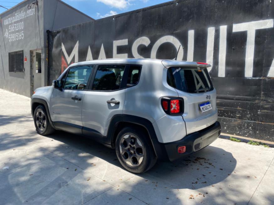 Foto ilustrativa 2 - JEEP RENEGADE SPORT 2016 – PRATA – FLEX/GNV