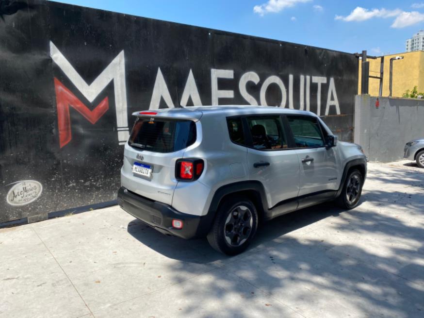 Foto ilustrativa 4 - JEEP RENEGADE SPORT 2016 – PRATA – FLEX/GNV