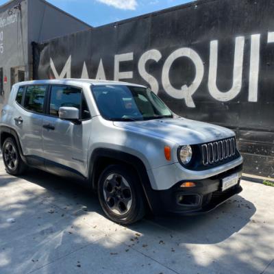 JEEP RENEGADE SPORT 2016 – PRATA – FLEX/GNV