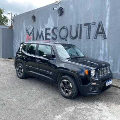 JEEP RENEGADE SPORT 2016 – PRETO – FLEX/GNV