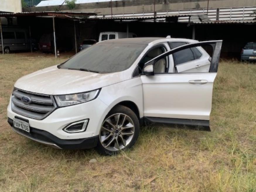 Foto ilustrativa 11 - Lote 01: Ford Edge 3.5, cor branca, ano/modelo:  2016/2016 – – Massa Falida – Promoval Empreendimentos e Participações Ltda e outros.