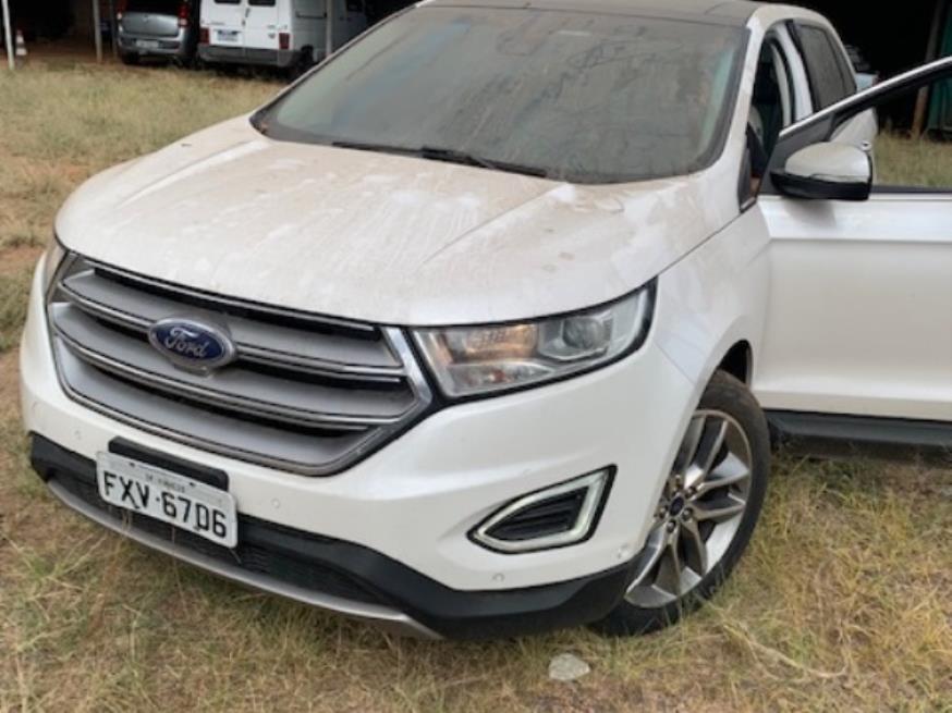 Foto ilustrativa 3 - Lote 01: Ford Edge 3.5, cor branca, ano/modelo:  2016/2016 – – Massa Falida – Promoval Empreendimentos e Participações Ltda e outros.