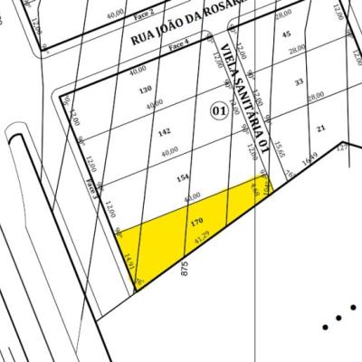 Lote 04 – Matrícula nº 70.808, com área total de 391,77 m²