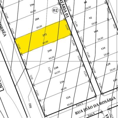 Lote 05 – Matrícula nº 70.825, com área total de 480,00 m²