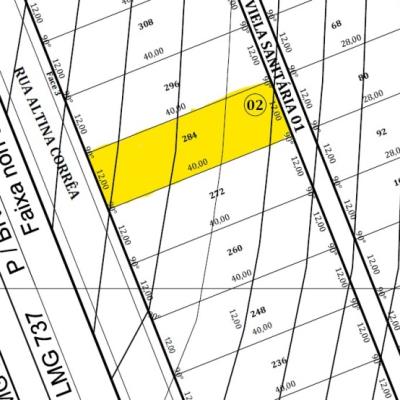 Lote 06 – Matrícula nº 70.826, com área total de 480,00 m²
