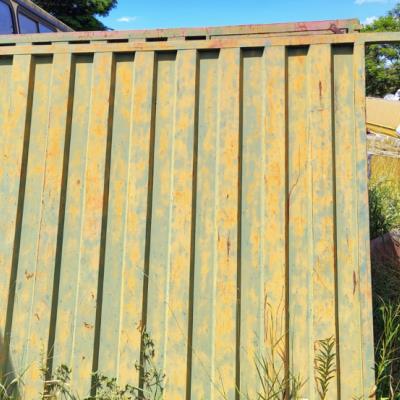 LOTE CONTENDO 02 PEÇAS PARA PORTÕES, NO ESTADO EM QUE SE ENCONTRA.