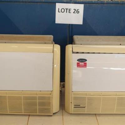 LOTE CONTENDO AR-CONDICONADOS, NO ESTADO EM QUE SE ENCONTRA.