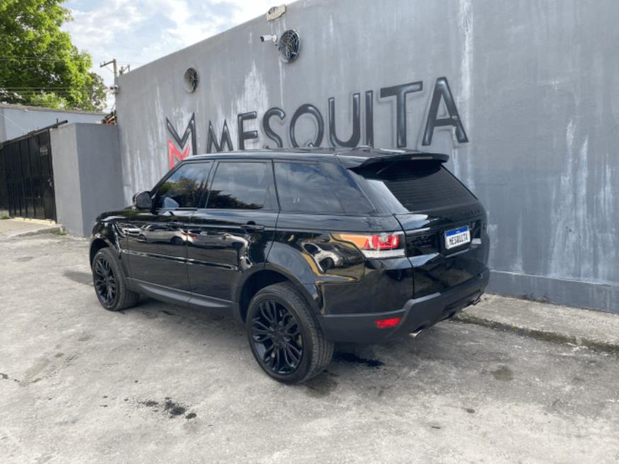 Foto ilustrativa 7 - LR RANGE ROVER SPORT 3.0 BLINDADO 2015 – PRETO – DIESEL