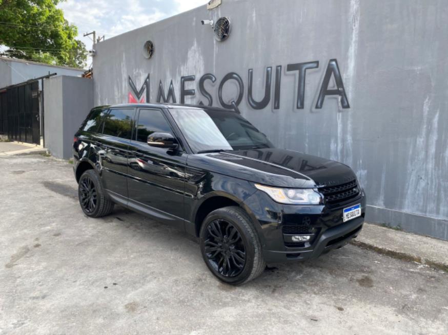 Foto ilustrativa 1 - LR RANGE ROVER SPORT 3.0 BLINDADO 2015 – PRETO – DIESEL